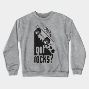 Got Rocks- Muticolor and Black Crewneck Sweatshirt